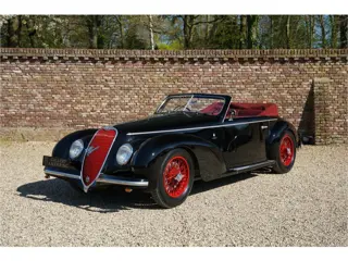 Alfa Romeo 6C 2500 Sport Convertible Equipped with an engine block with a remarkable history (Giusep