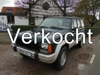 Jeep Cherokee 4.0i Country 4x4 Automaat **113.000 org.km.**4.0 HIGH OUTPUT 6 CYL.**YOUNGTIMER**