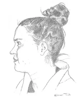 Portret laten tekenen door portrettekenaar Elmar Tuk