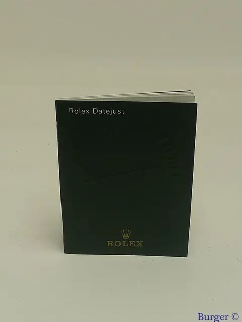 Rolex Datejust Manual Booklet 2005 Spanish