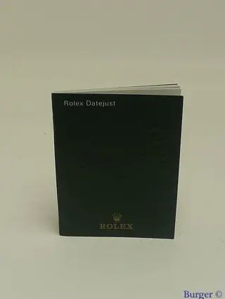 Rolex Datejust Manual Booklet 2005 Spanish