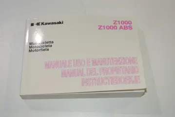 INSTRUCTIEBOEKJE Kawasaki Z 1000 2014 - 2016