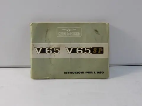 INSTRUCTIEBOEKJE Moto Guzzi V35 V50 V65 1970 - 2011