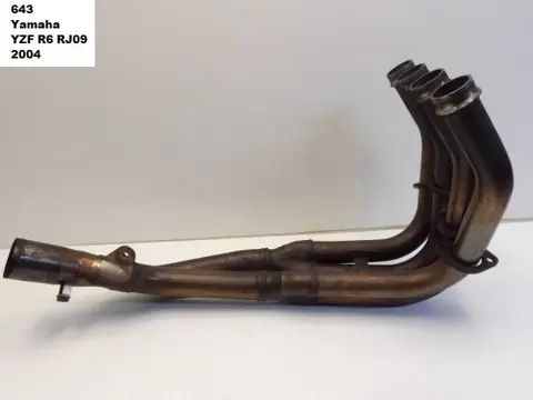 UITLAATBOCHTEN Yamaha YZF R6 2003 - 2005