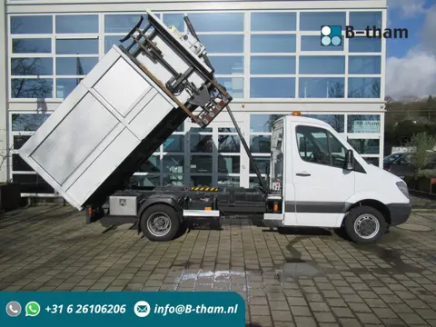 Mercedes-Benz Sprinter 510CDI Kipper + Zij-belading Side-loader