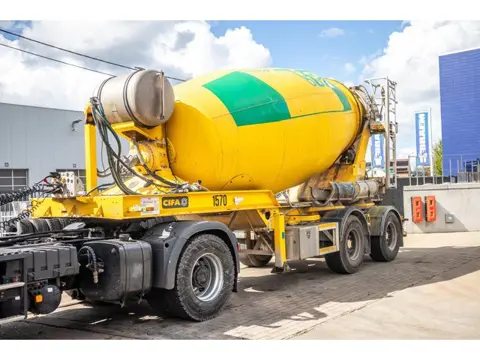 CIFA BETON MIXER/MALAXEUR/MISCHER 12M3 - STEERING AXLE
