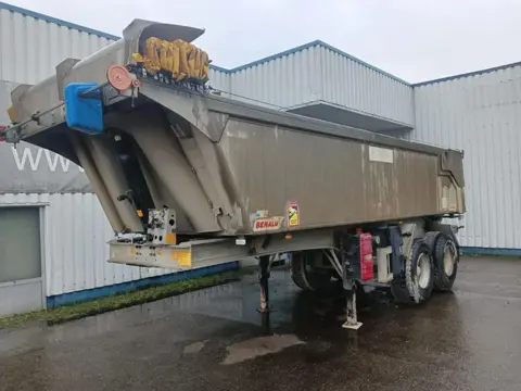Benalu 2 Axle Alu Tipper , Spring Suspension , Drum Brakes