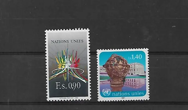 UNO-Geneve Michel nr. 152-53 Postfris