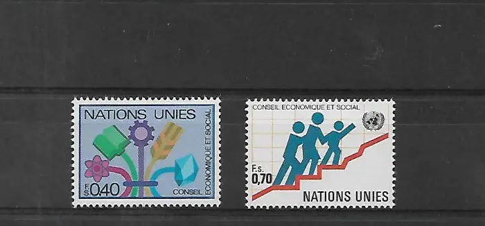 UNO-Geneve Michel nr. 94-95 Postfris