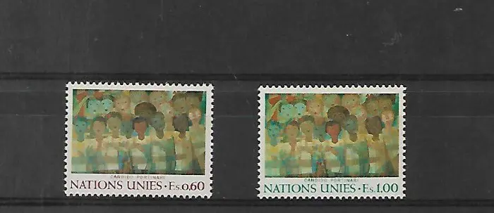 UNO-Geneve Michel nr. 41-42 Postfris