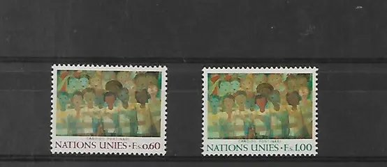 UNO-Geneve Michel nr. 41-42 Postfris
