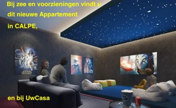 Uw nieuwe Appartement in CALPA met parking en met