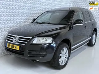 Volkswagen Touareg 2.5 TDI Grijs kenteken + Navigatie + Leder + Stoelverwarming