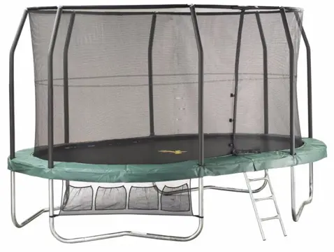 NIEUWSTE TRAMPOLINE JumpPod Ovaal, gratis bezorging heel NL