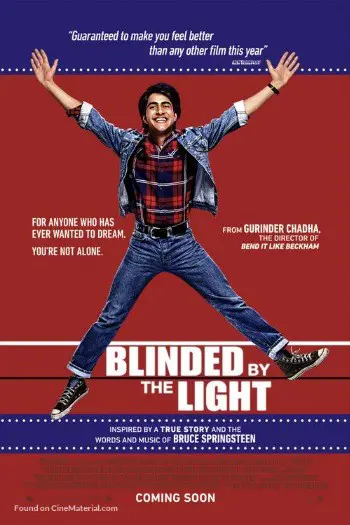BLINDED BY THE LIGHT filmposter.