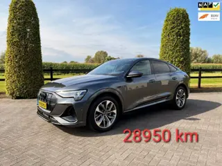Audi E-tron Sportback 50 quattro S edition NL auto/als nieuw/inruil mogelijk