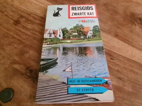 Chromoboek reisgids Zwarte Kat ( laag -belgie)