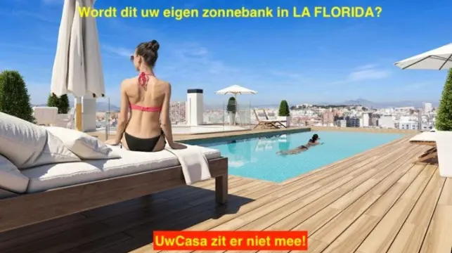 Uw nieuwe Appartement in LA FLORIDA aan zee met parking