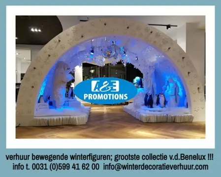 Verhuur winterwonderland items rotterdam t.0599 416200