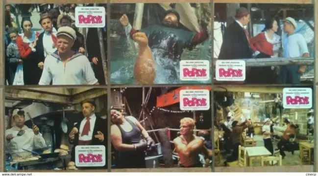 POPEYE lobbycard set.