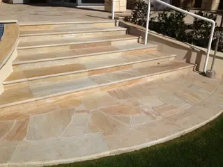 Florida Yellow flagstone / breuksteen