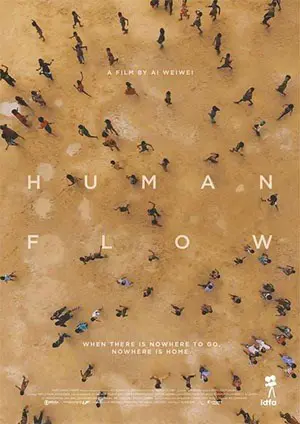 HUMAN FLOW filmposter.