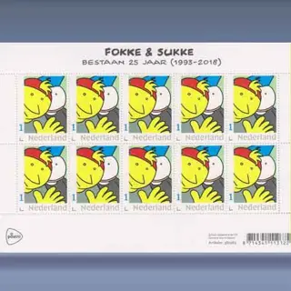 25 jaar Fokke en Sukke (zelfklevend) (2018)