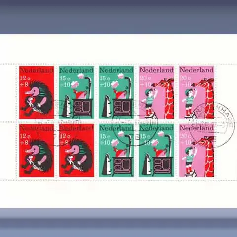 Kinderzegels (blok) (1967)