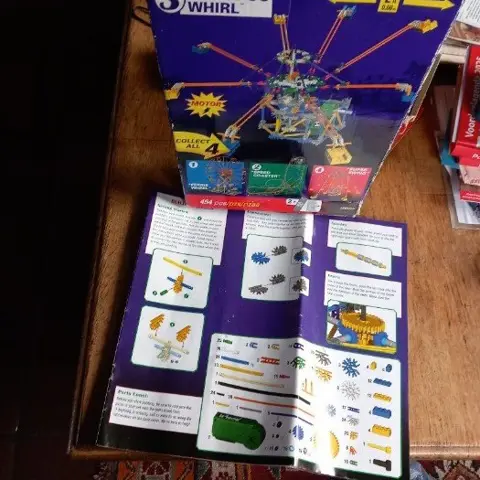 Knex , octopus whirl