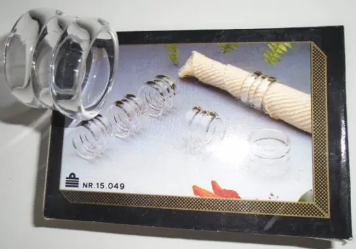 SERVETRINGEN ROND 12 DLG NIEUW