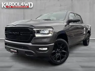 Dodge Ram 1500 5.7 V8 4x4 Crew Cab Sport BPM VRIJ! | Luchtvering | LPG | Elec.treeplanken | | NIEUWE