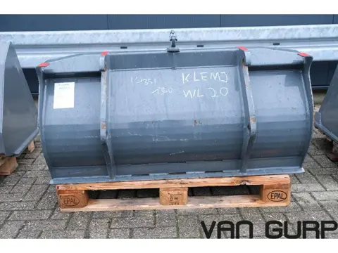 Weidemann grondbak 135CM bucket schaufel wl20 1160