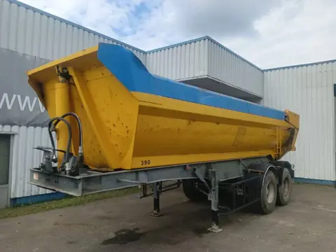 General Trailer 2 Axle Steel Tipper , Spring Suspension , Drum Brakes