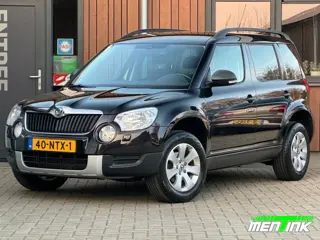 SKODA YETI 1.2 TSI ACTIVE PLUS TREKHAAK ZWART CRUISE CONTROLE