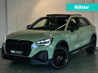 AUDI Q2 35 TFSI S Line Edition 1 Black Pano B&O Sfeerv Adapt Leder 19''