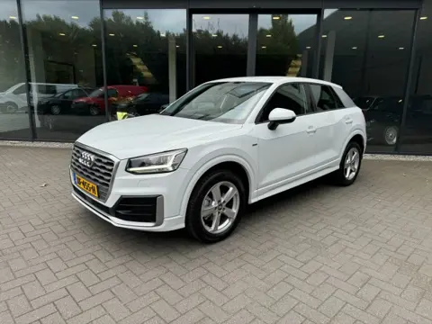 AUDI Q2 35 TFSI 150pk 2x S-Line,LED,Half Leer,Clima,Cruise,Stoelverw,Nav