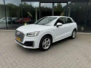 AUDI Q2 35 TFSI 150pk 2x S-Line,LED,Half Leer,Clima,Cruise,Stoelverw,Nav