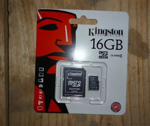 Micro SD kaart + Adapter