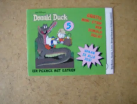 Donald duck vouwstrip nestle 5 adv4145