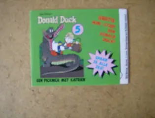 Donald duck vouwstrip nestle 5 adv4145