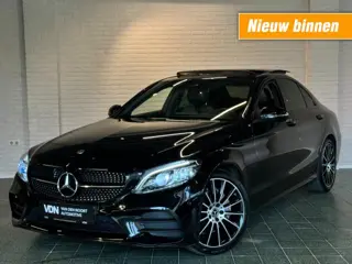 MERCEDES-BENZ C-KLASSE 180 Business Solution AMG Night Fabrieksgarantie Pano Camera 19'
