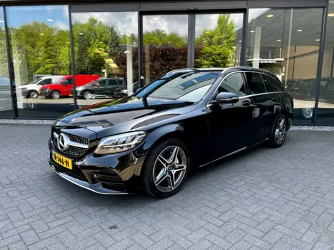 MERCEDES-BENZ C-KLASSE 180 Facelift AMG,Half Leer,Digi Dash,Navi,Clima,360 cam,Cruise,S
