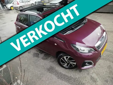 Peugeot 108 1.2/Volle Optie/Cabriolet/Airco/Leder bekleding/Nw APK/Garantie
