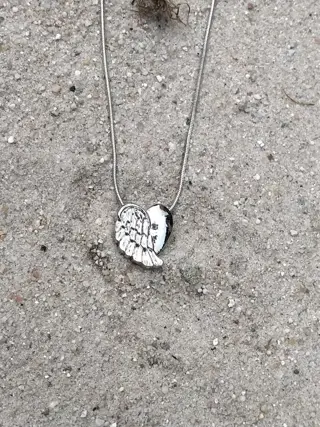 Gedenk sieraad - RVS kokertje - voor bewaren van as - dierbaren