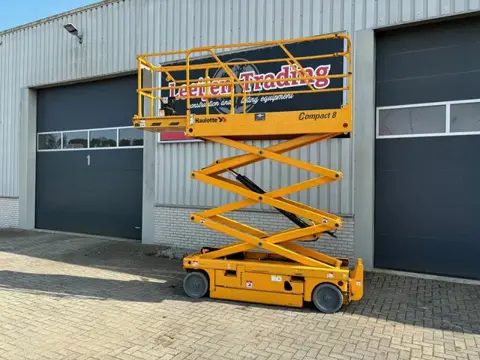 Haulotte Compact 8 , electric scissorlift, 2008 year!!