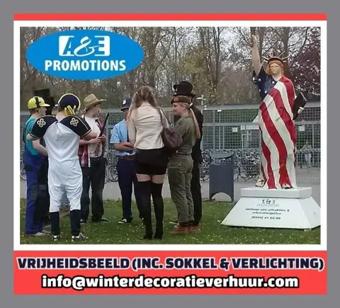 Amerika feest items vrijheidsbeeld verhuur t.0599416200