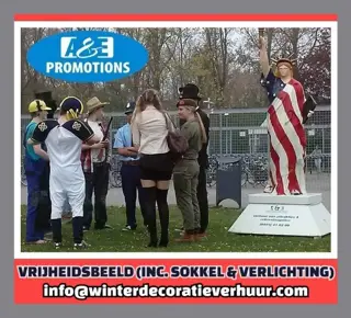 Amerika feest items vrijheidsbeeld verhuur t.0599416200