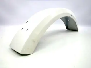 Used achterspatbord 250 ts wit