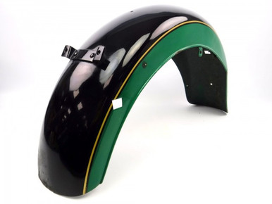 Used achterspatbord cal 3 groen/zwart