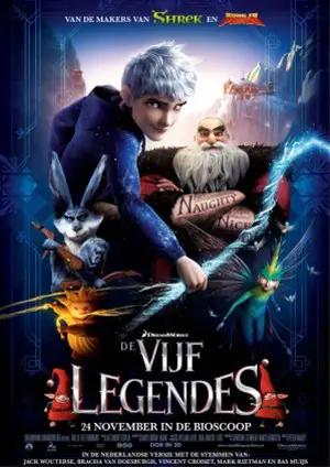DE VIJF LEGENDES filmposter.